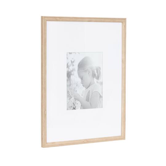 Kate and Laurel 16" x 20" Adlynn Photo Frame with 8" x 10" Mat
